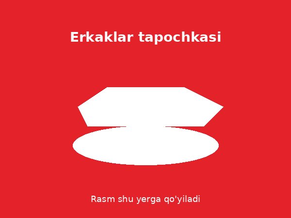 Erkaklar tapochkasi